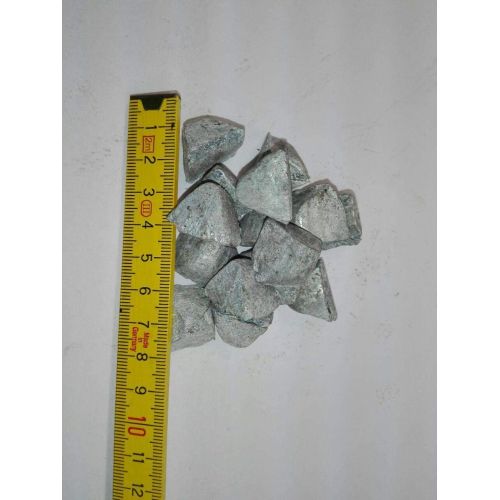Zink Zn Reinheit 99.99% Rohzink rein Metall Element 30 Pyramieden 10gr-5kg