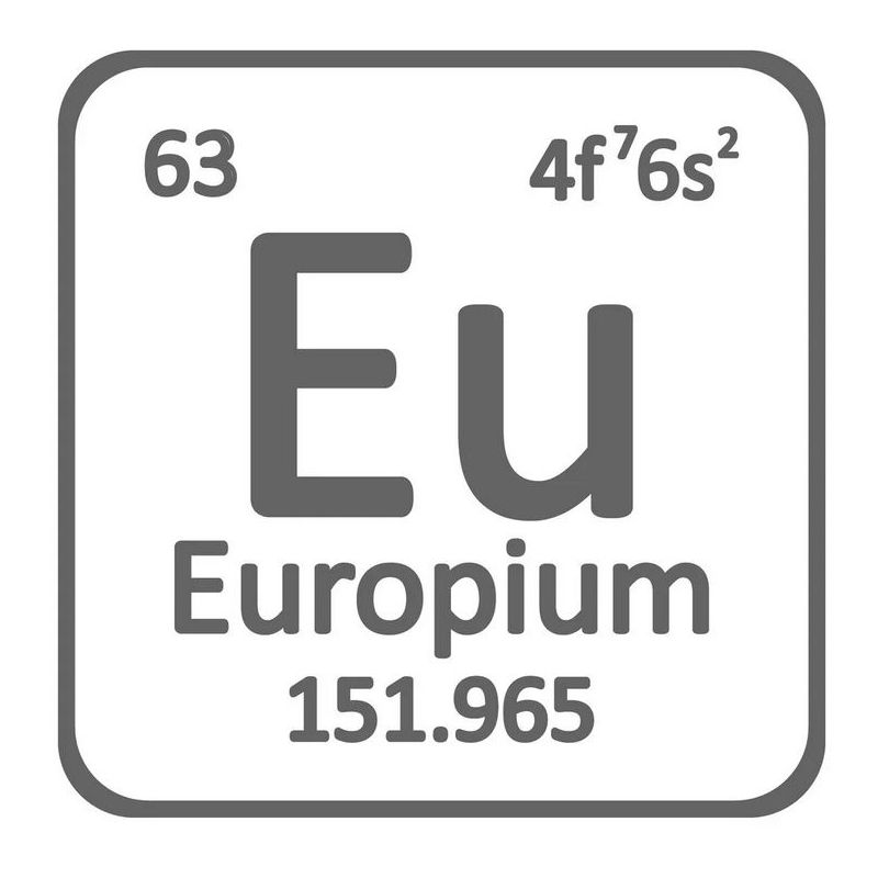 Europium Metall 99,99% pure Metall Eu 63 Element Seltene Metalle