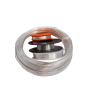 Kupferdraht versilbert Ø0.1-1mm Silberdraht mit Kupferkern Schmuck 2-750 Meter,  Kupfer