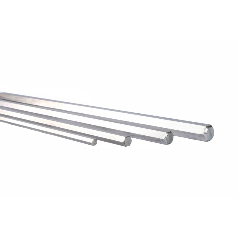 Edelstahl Sechskant SW 18mm-60mm 1.4305 Stange 6-kant VA V2A 303 Sechskantstange