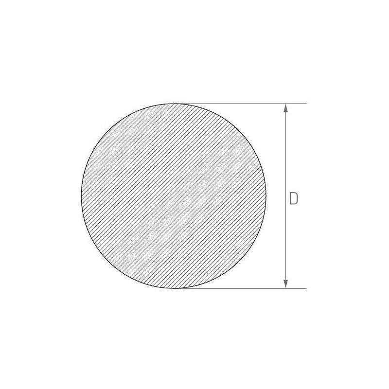 Edelstahl Stange 3mm-625mm 1.4404 AISI 316L Rundstab