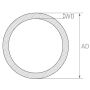 Kupferrohr weich Geglühtes 1х0.2mm-3х0.5mm Cu-DHP/CW024A im Ring 2.1990