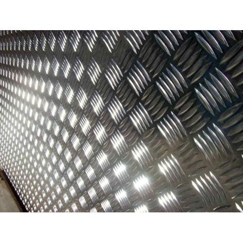 Aluminium Riffelblech 1.5/2mm - 5/6.5mm Alu wählbar Aluriffelblech Quintettblech Zuschnitt Feinblech