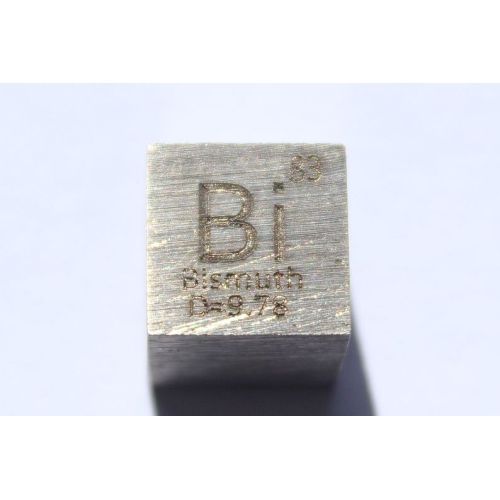 Bismut Bi Metall Würfel 10x10mm poliert 99,99% Reinheit cube