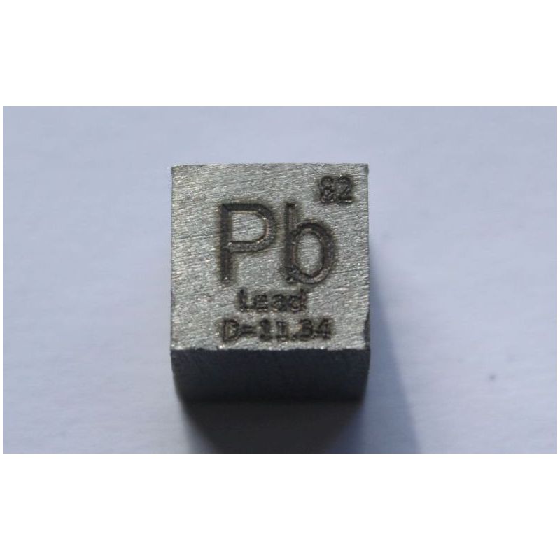 Blei Pb Metall Würfel 10x10mm poliert 99,99% Reinheit cube