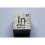 Indium In Metall Würfel 10x10mm poliert 99,995% Reinheit cube