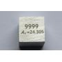 Metall Würfel poliert 10x10mm Reinheit cube