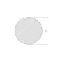 Zirconium Stange Metall Rundstab 99,2% von Ø 0.8mm bis 280mm Stab