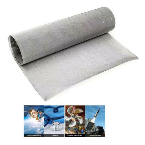 Edelstahlgewebe 300-400Mesh Drahtgewebe Gitter 1.4404 V4A 316 L X2CrNiMo17-12-2