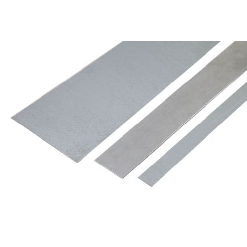 Stahl Verzinkt Flachstange 0.5x20mm-6x90mm Blechstreifen Zuschnitt Streifen